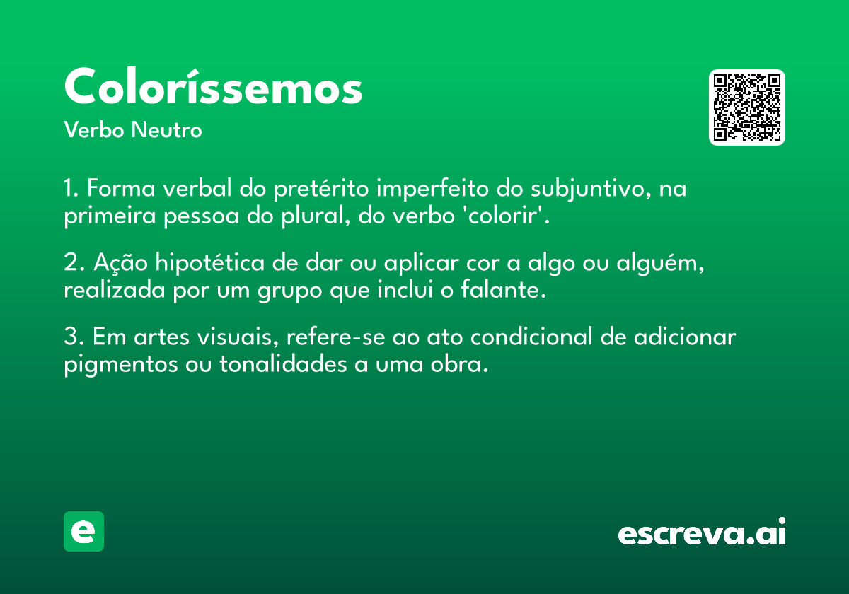coloríssemos