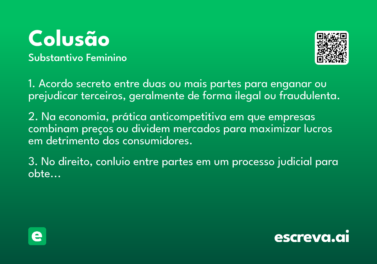colusão
