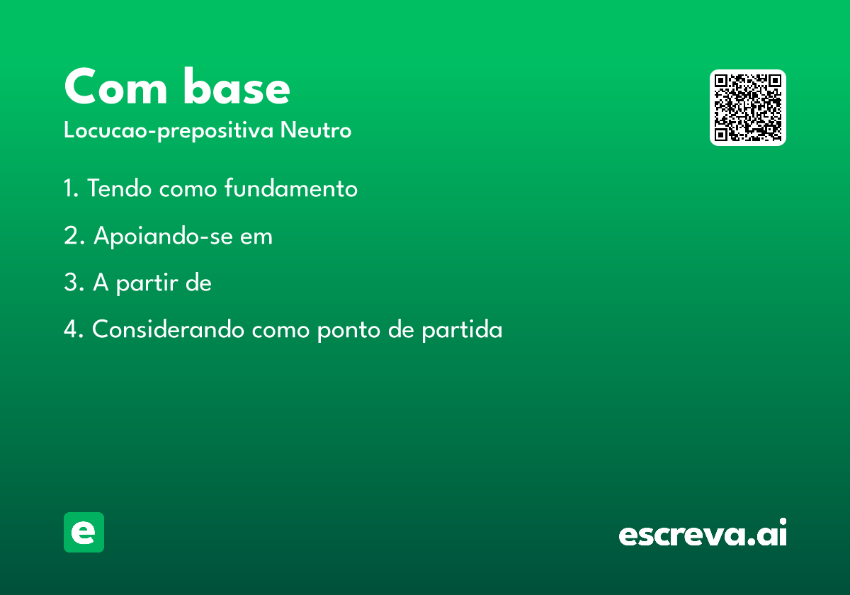 com base