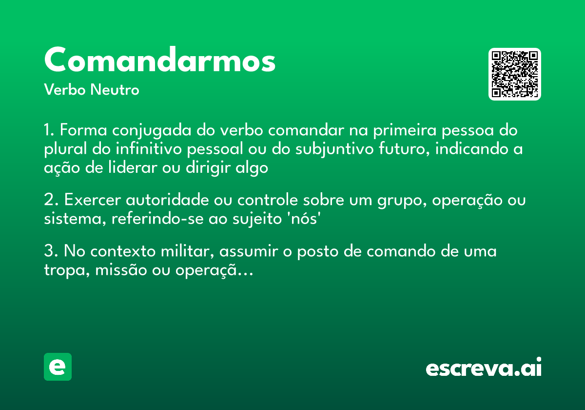 comandarmos
