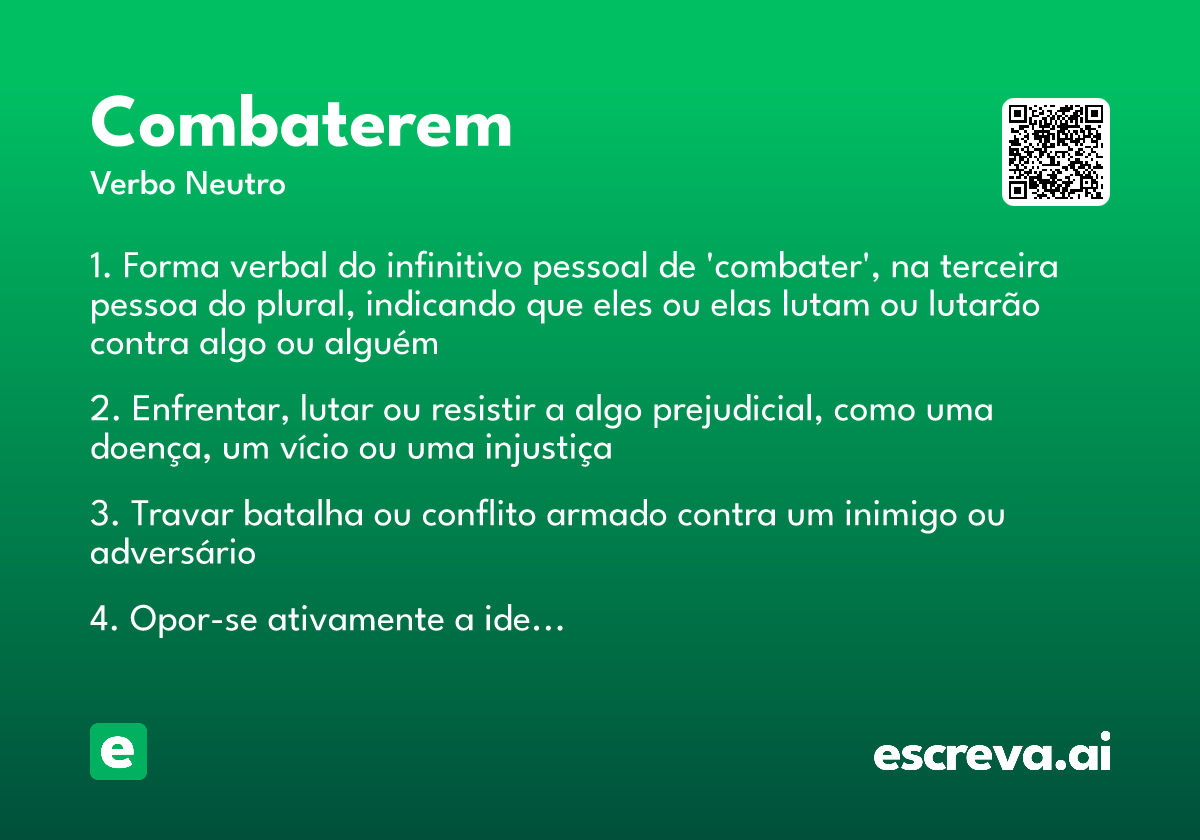 combaterem