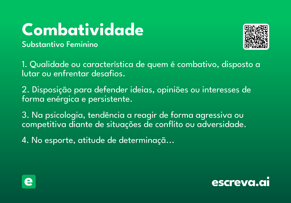 combatividade