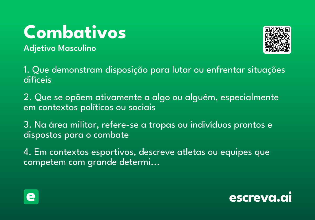 combativos