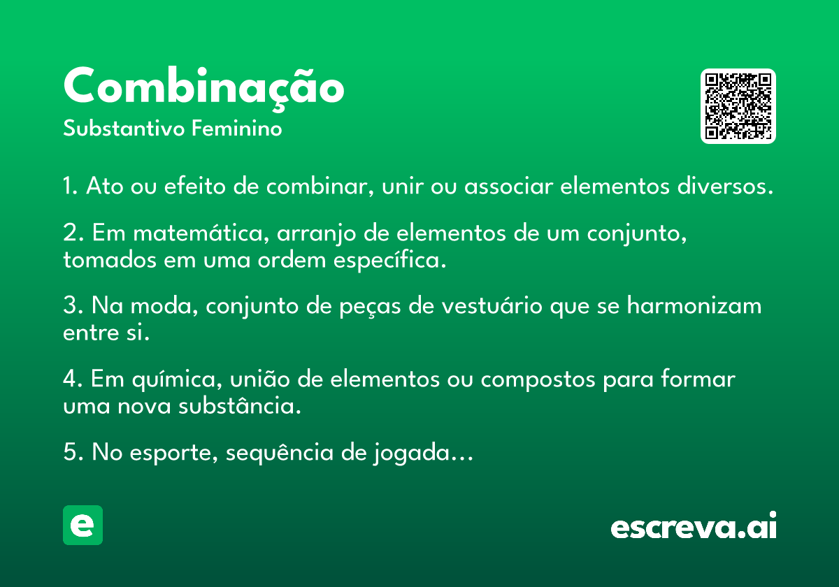 combinação