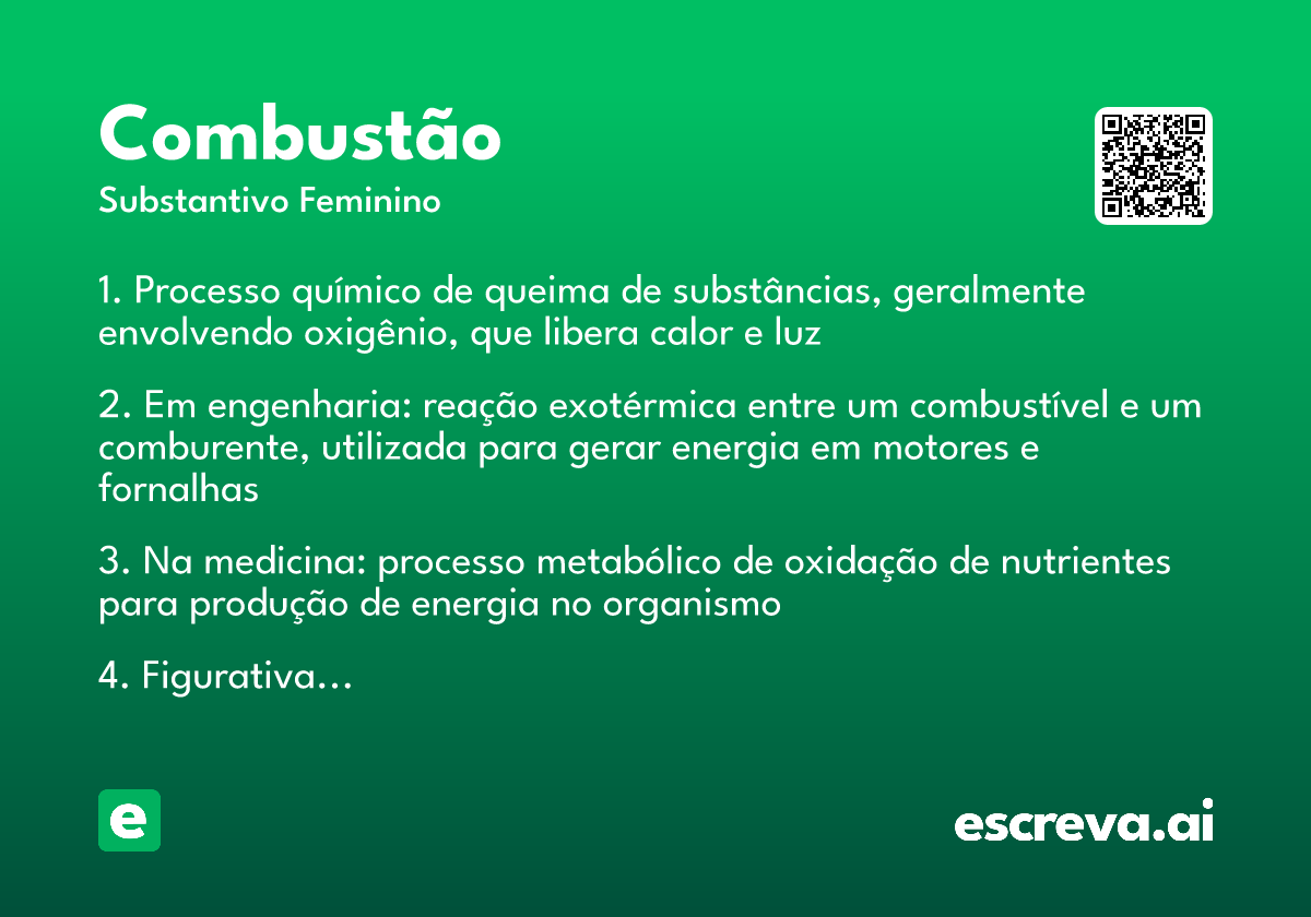 combustão