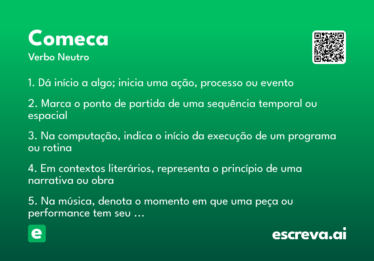 comeca