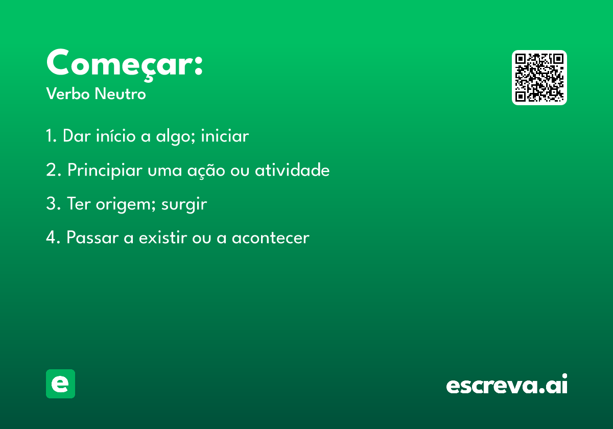 Começar: