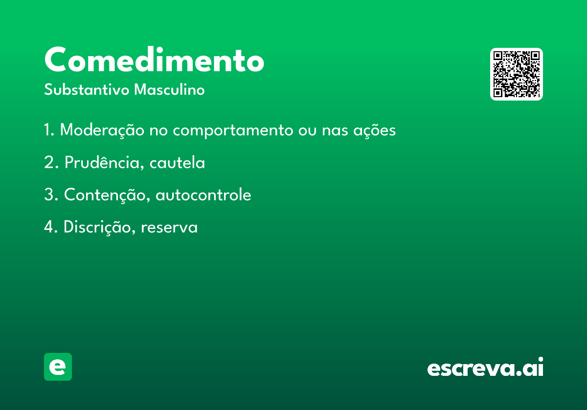 comedimento
