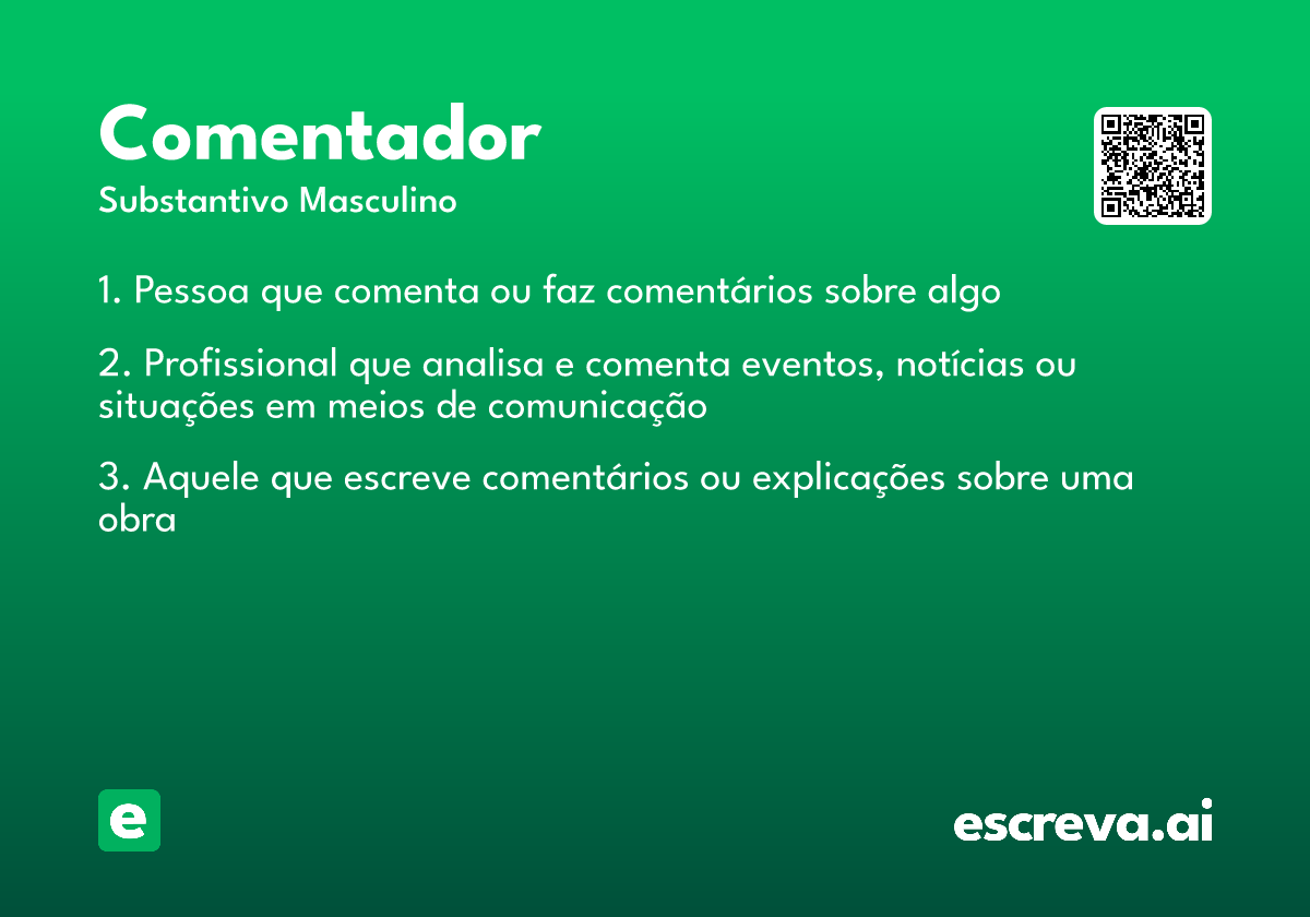 comentador