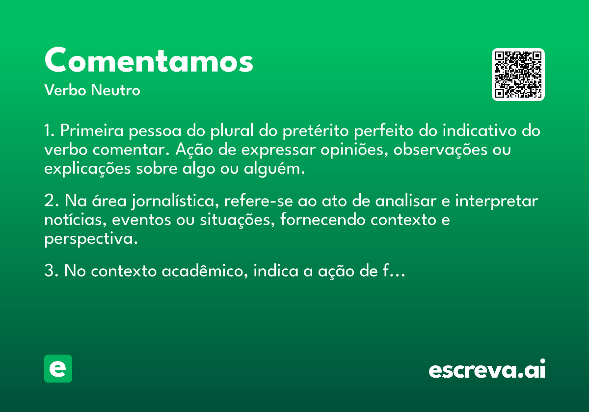 comentamos