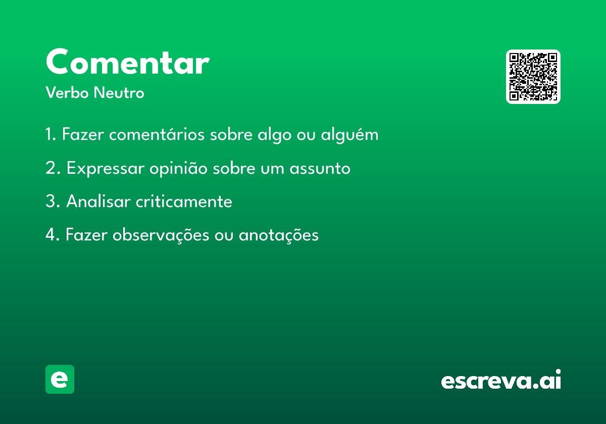 comentar