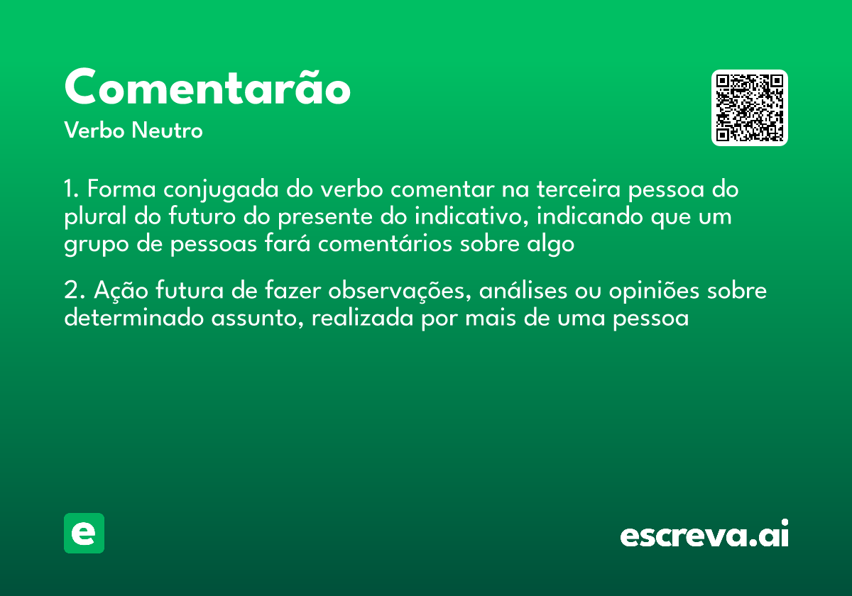 comentarão