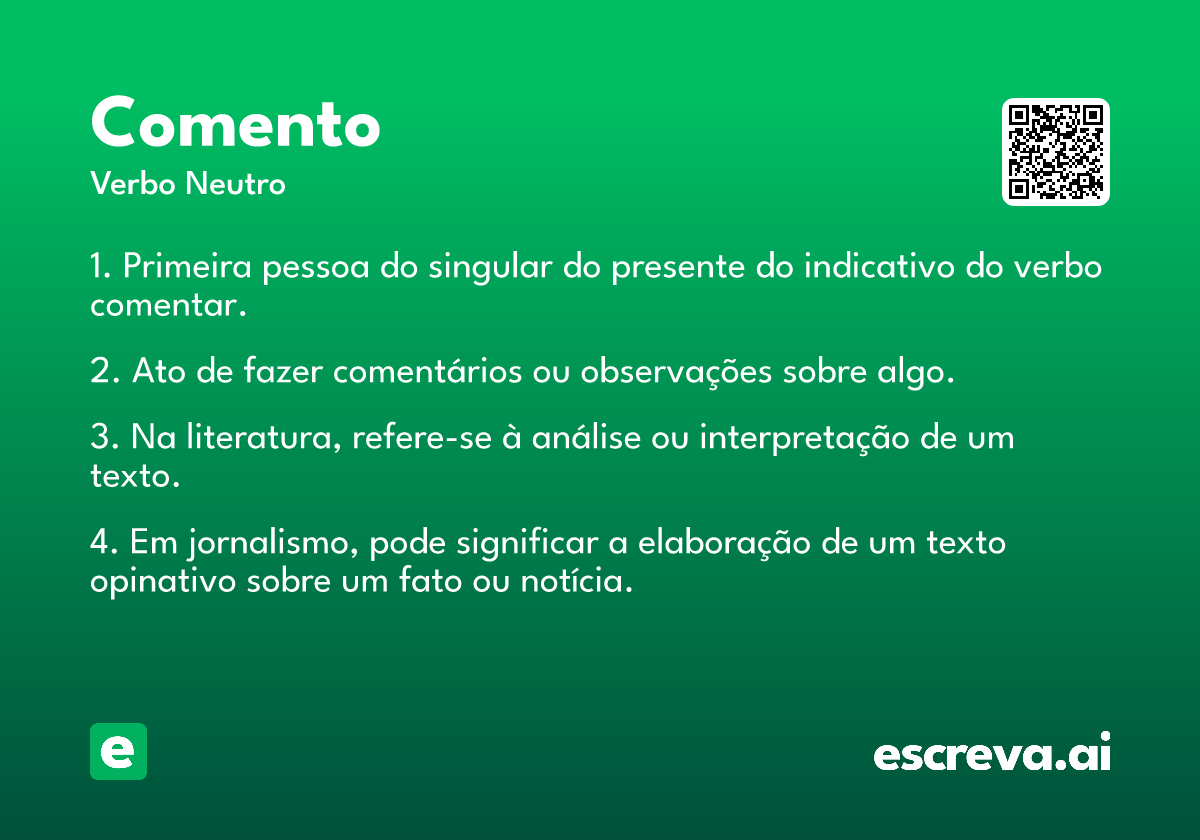 comento