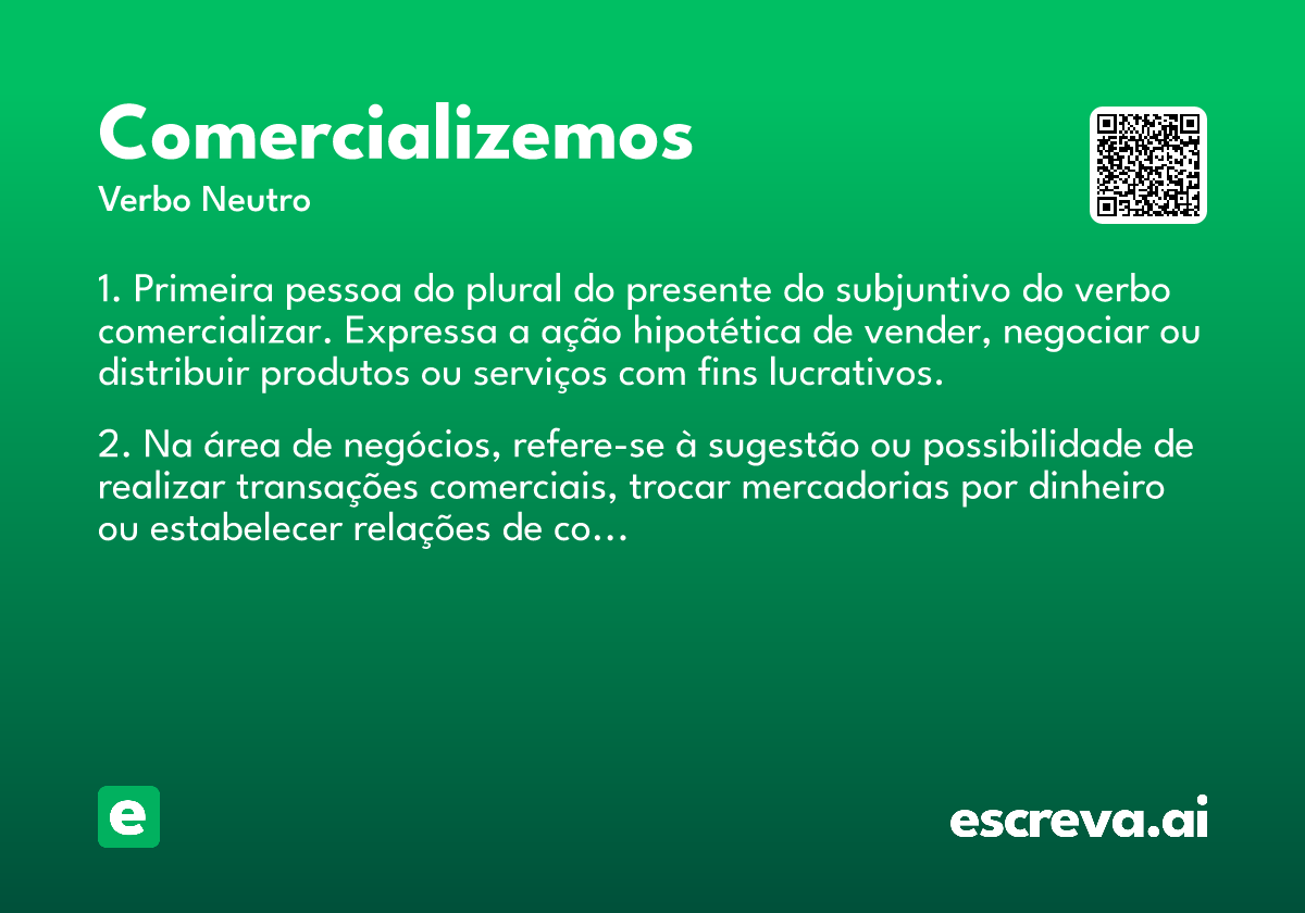 comercializemos
