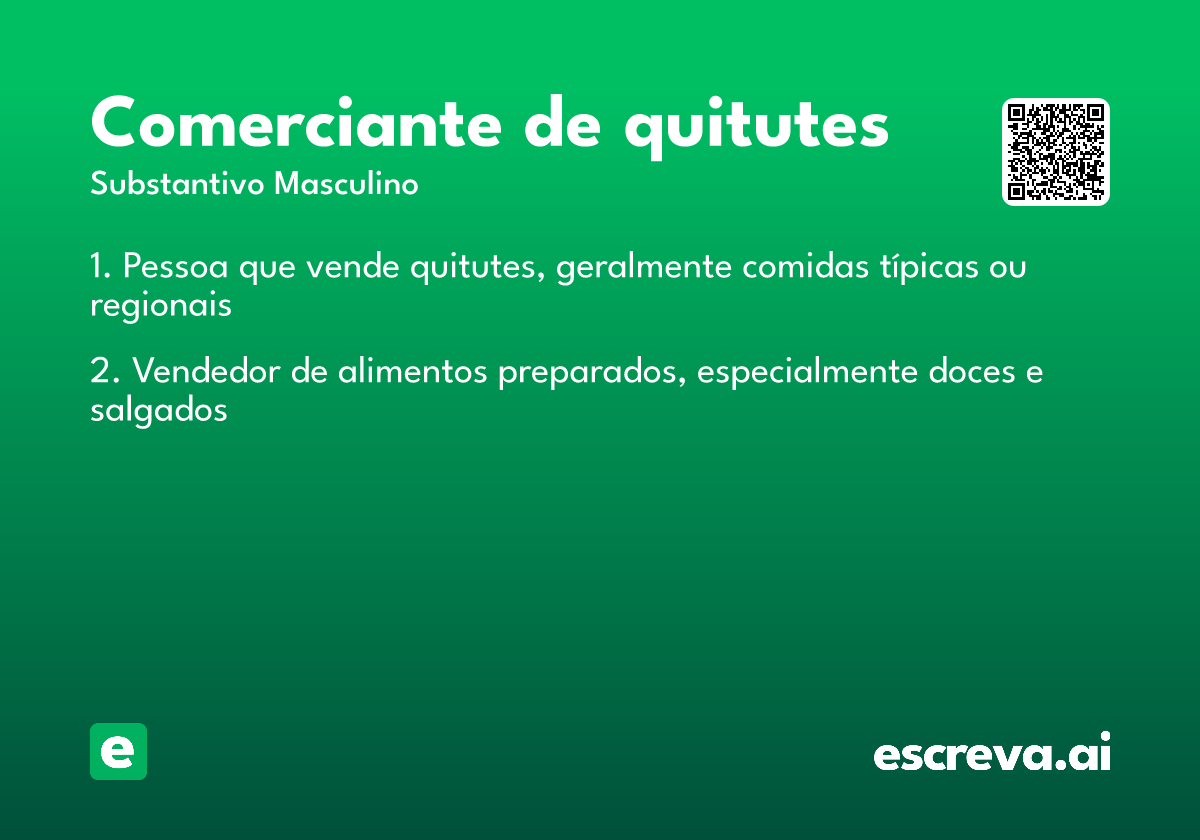comerciante de quitutes