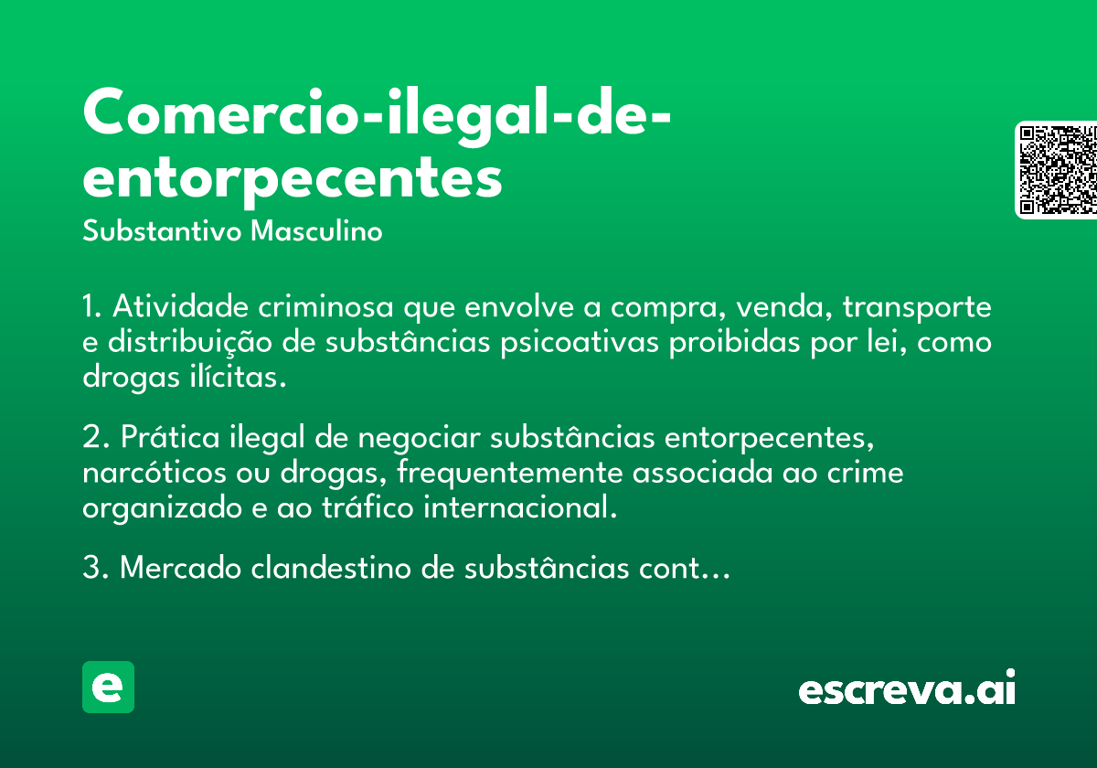 comercio-ilegal-de-entorpecentes