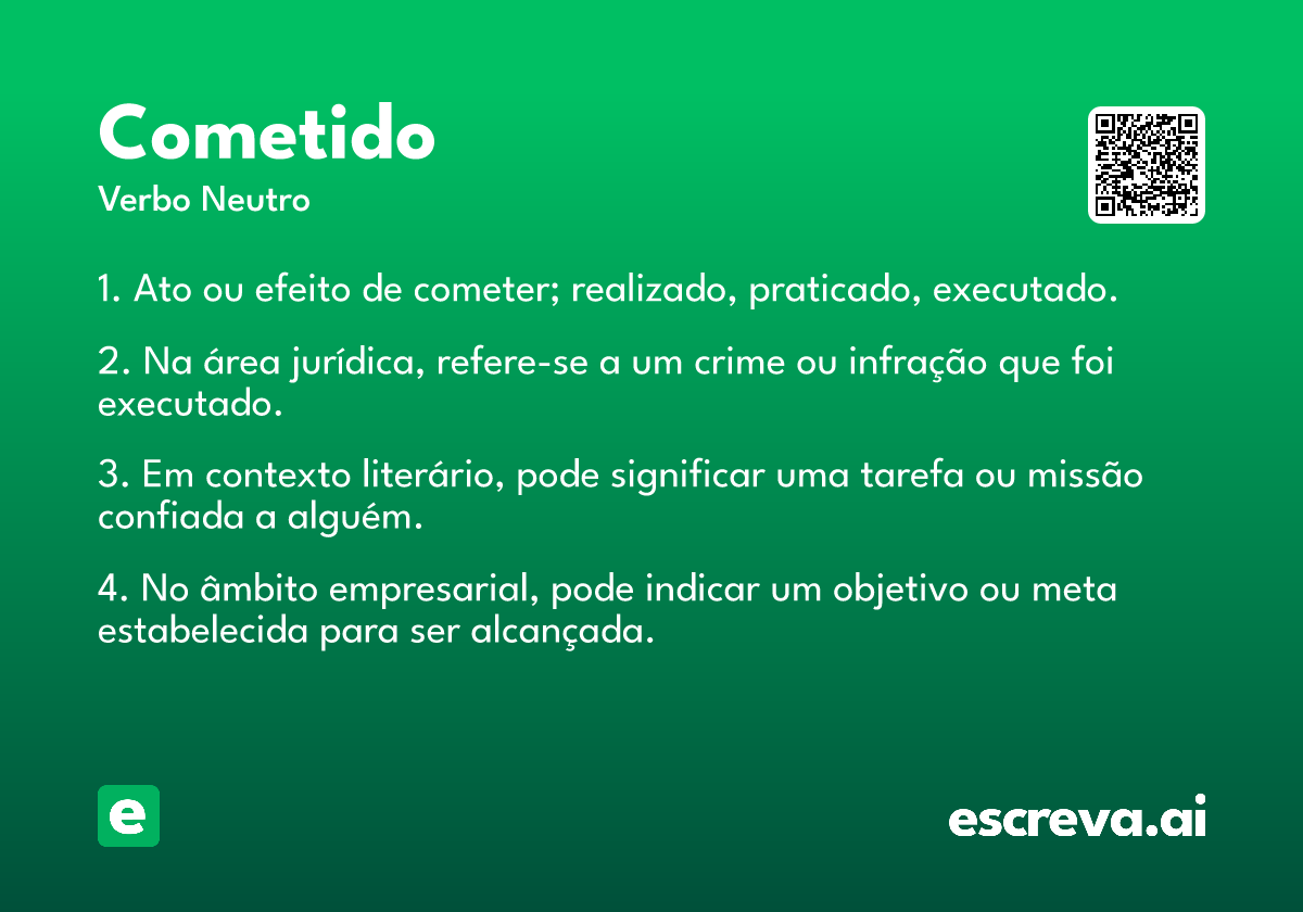 cometido