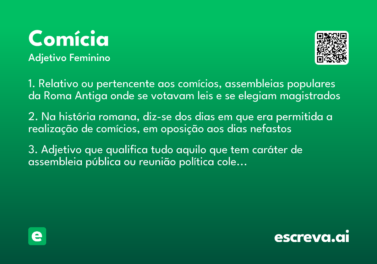 comícia