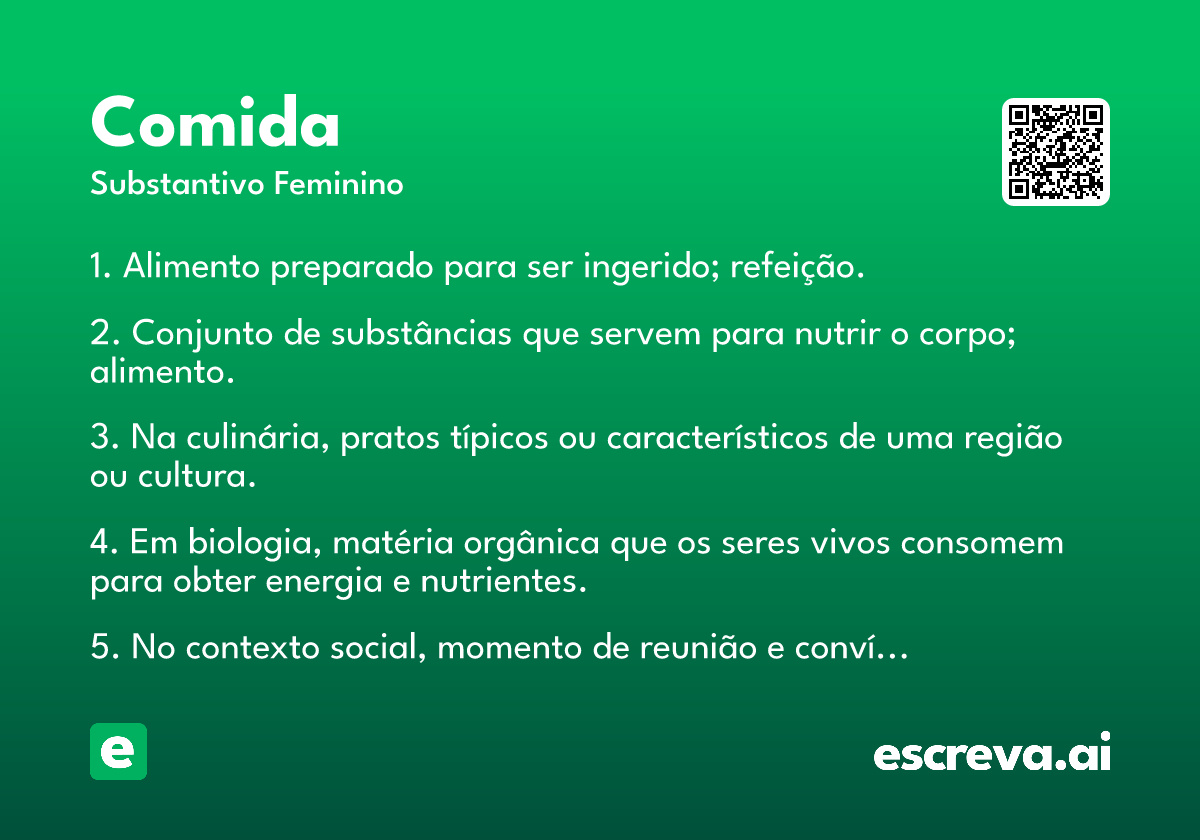 comida