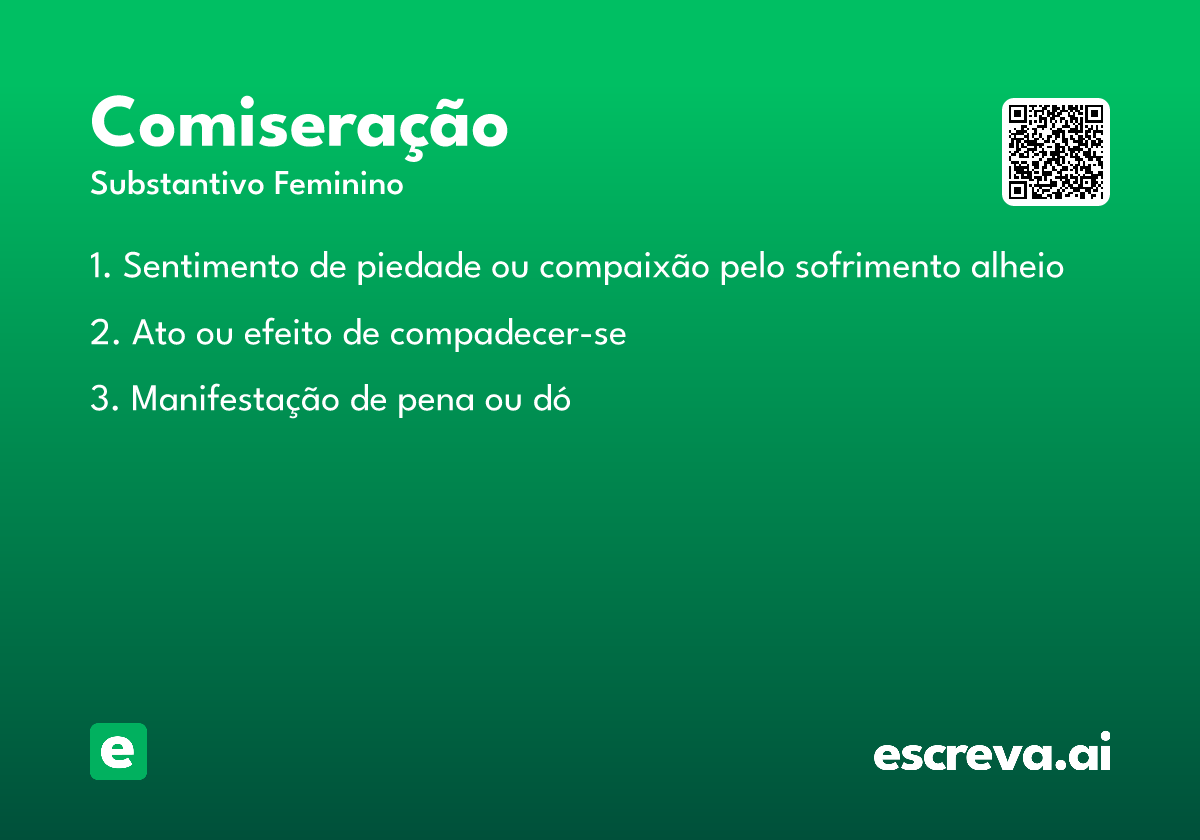 comiseração