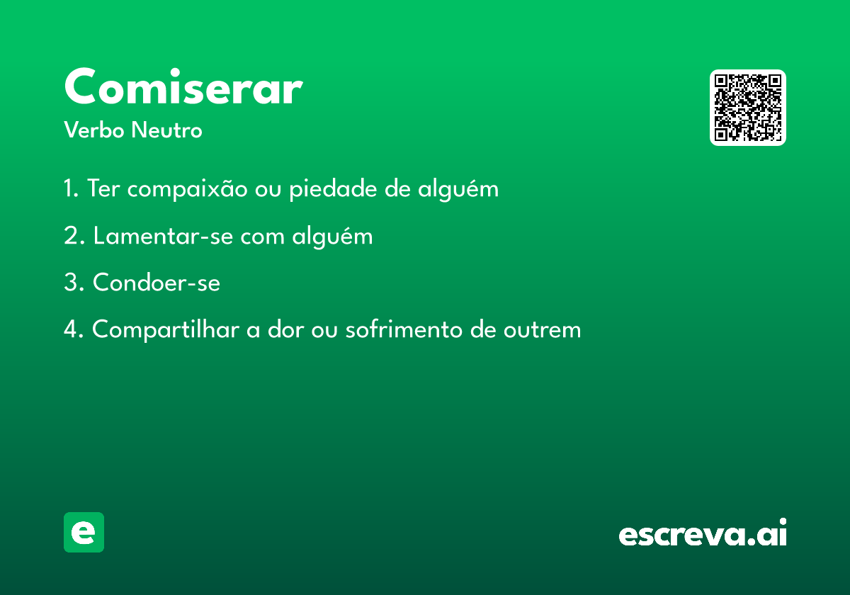 comiserar