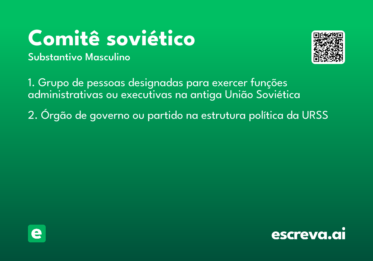 comitê soviético