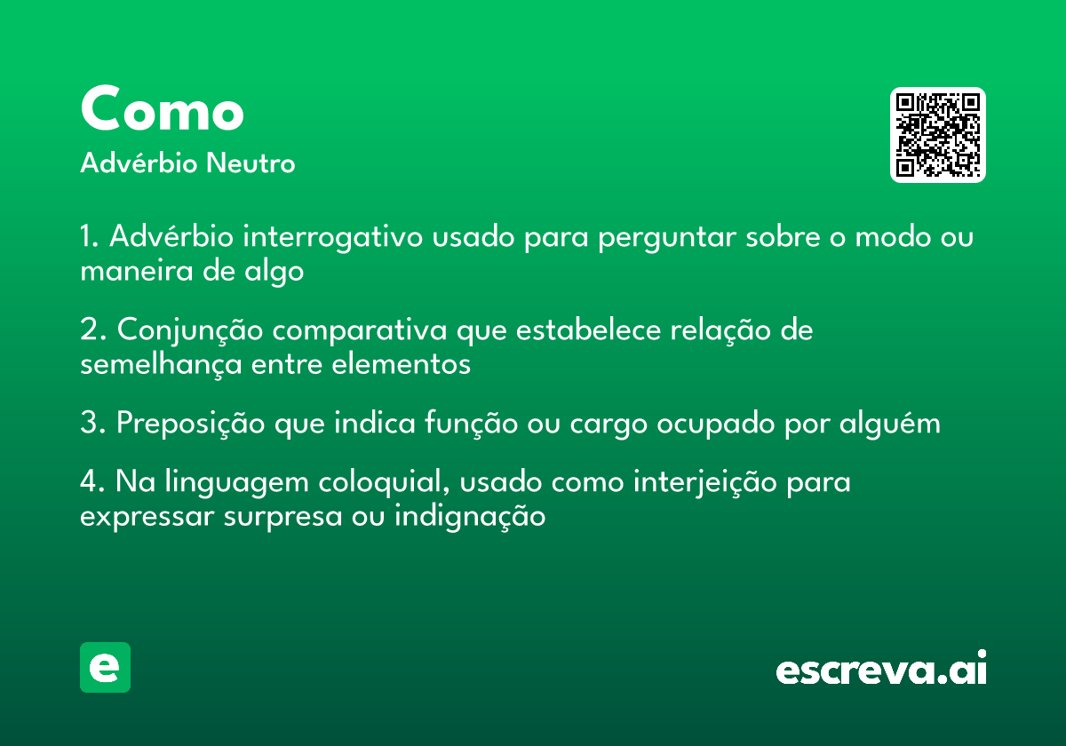 como