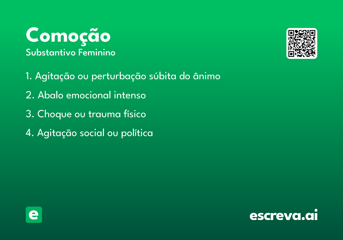 comoção
