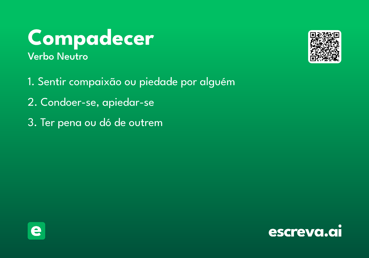 compadecer