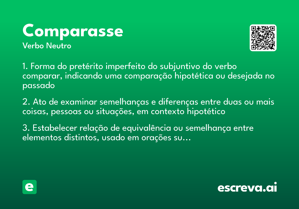 comparasse
