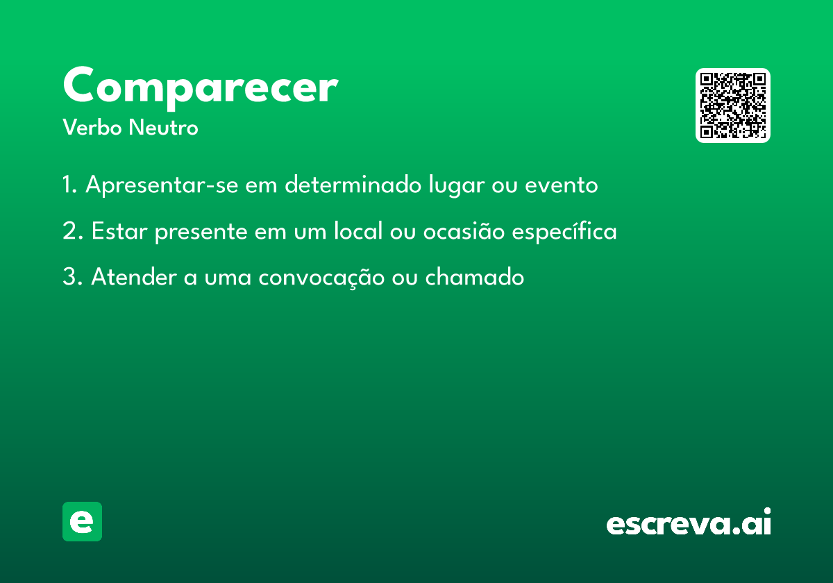 comparecer
