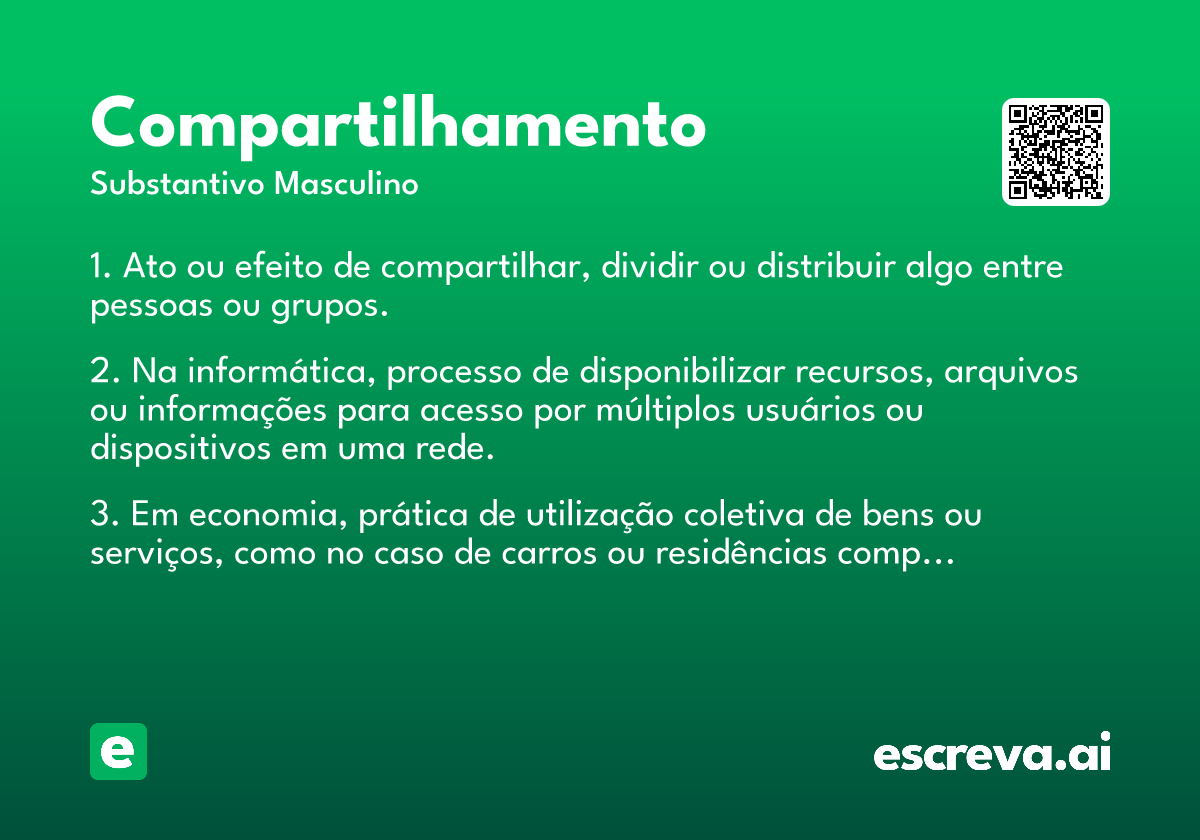 compartilhamento