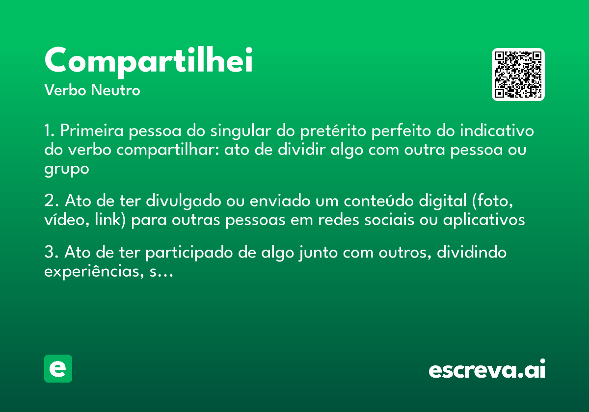 compartilhei