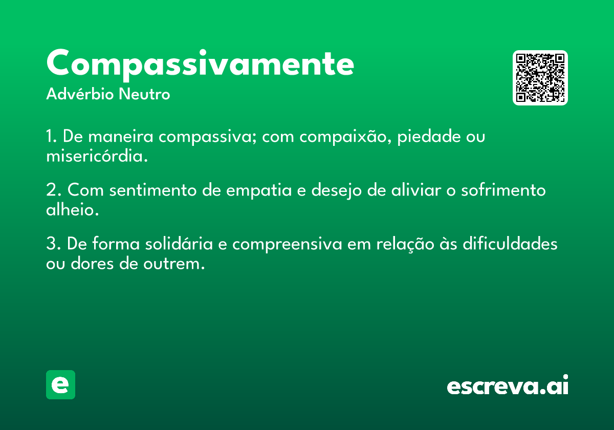 compassivamente