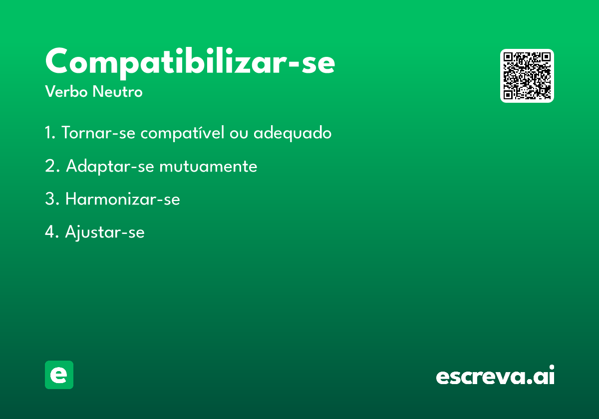 compatibilizar-se