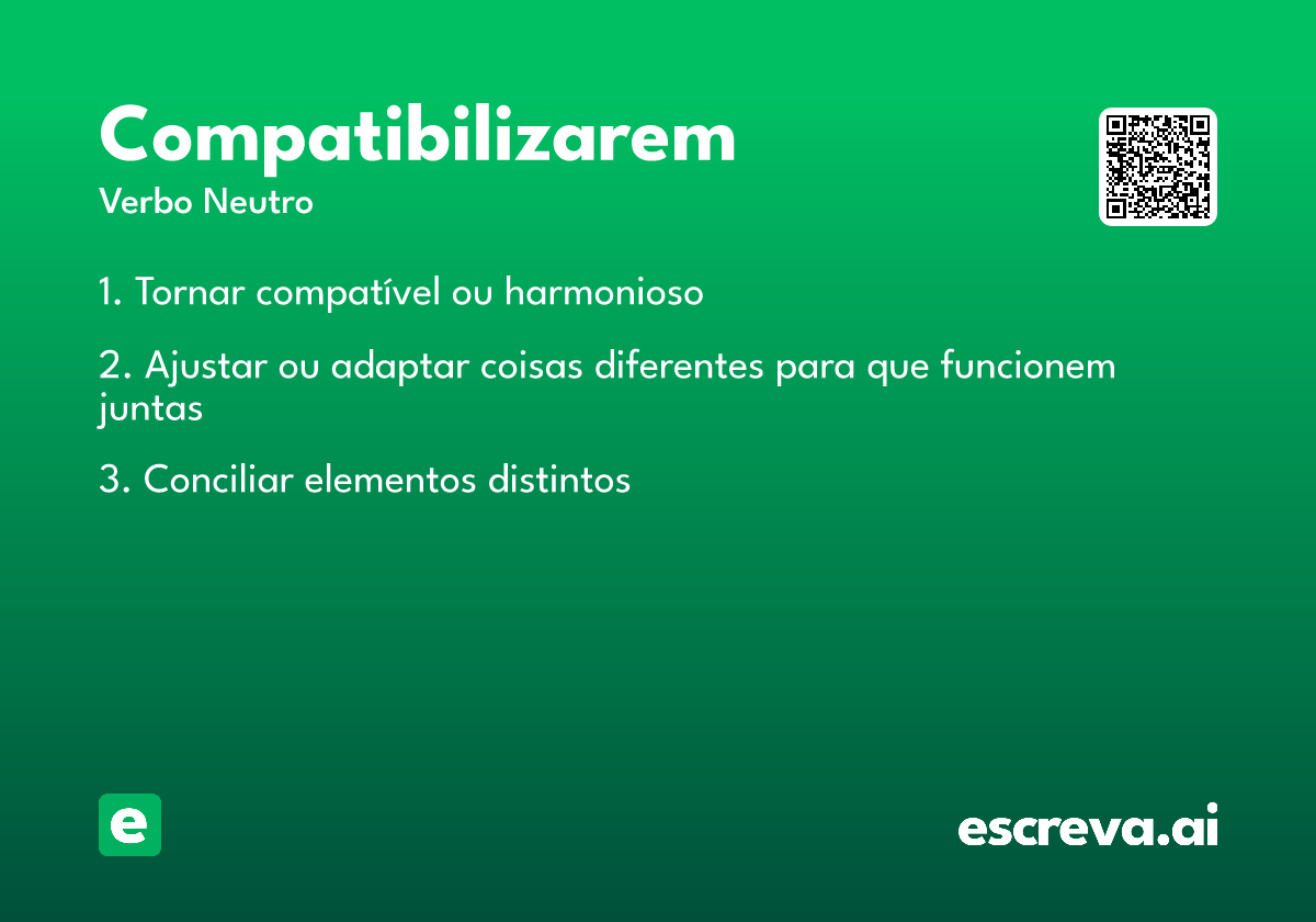 compatibilizarem