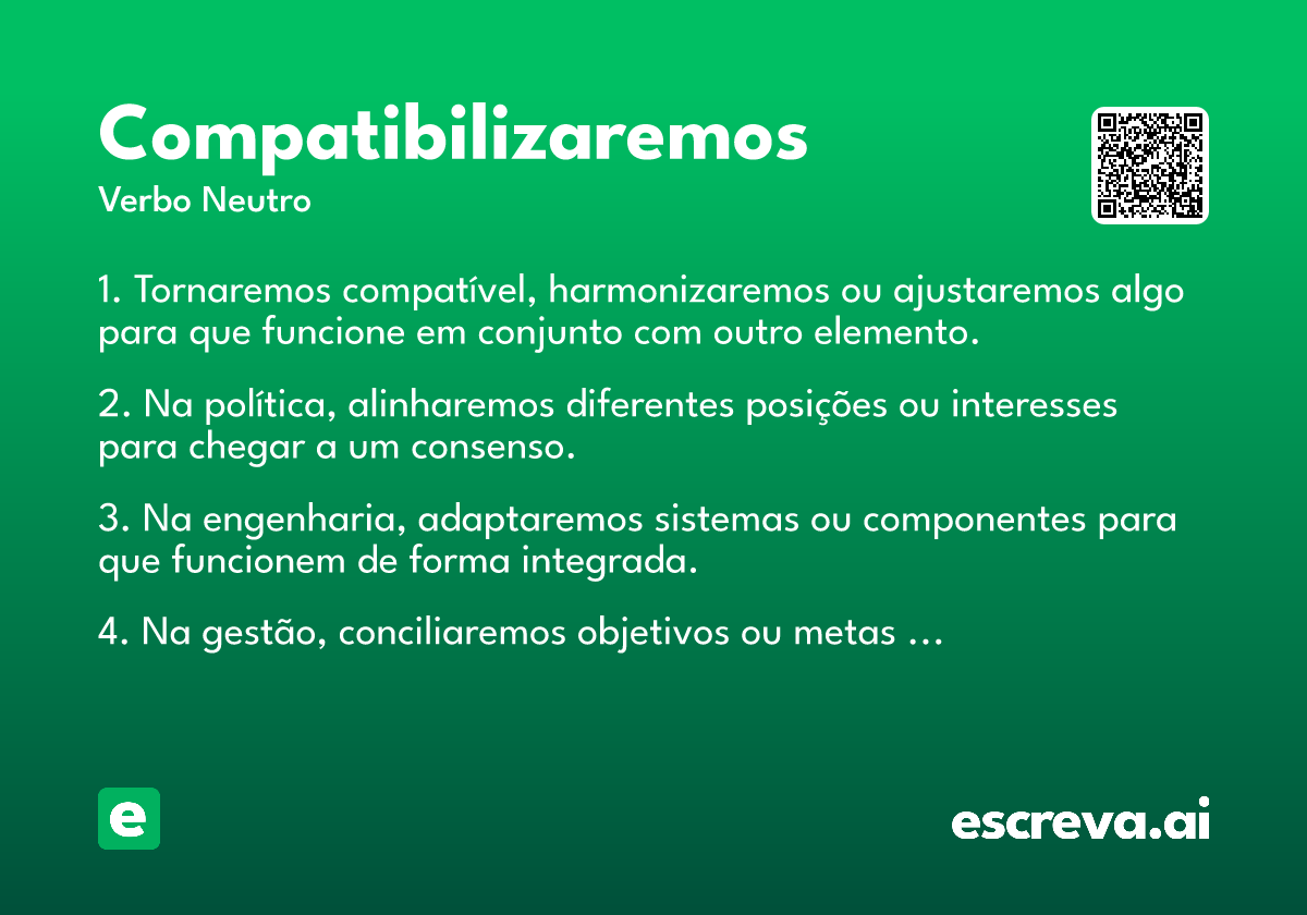 compatibilizaremos