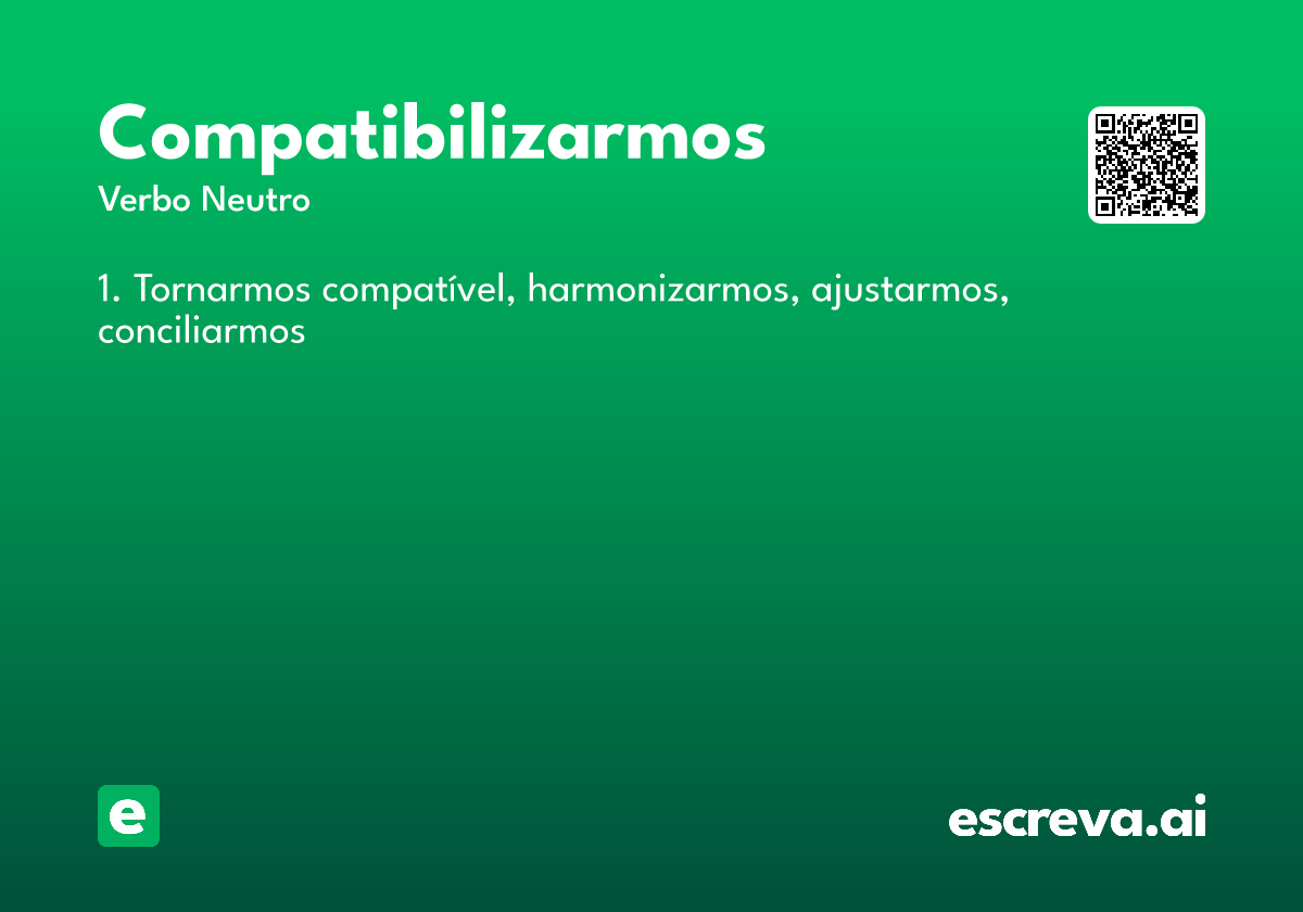 compatibilizarmos