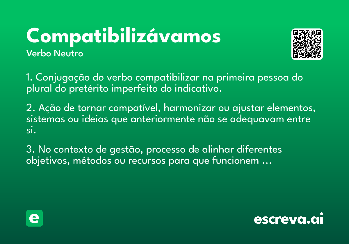 compatibilizávamos