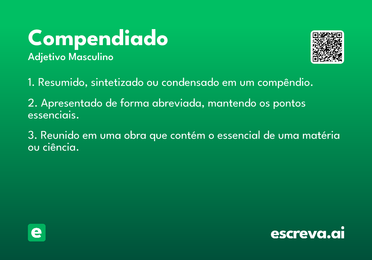 compendiado