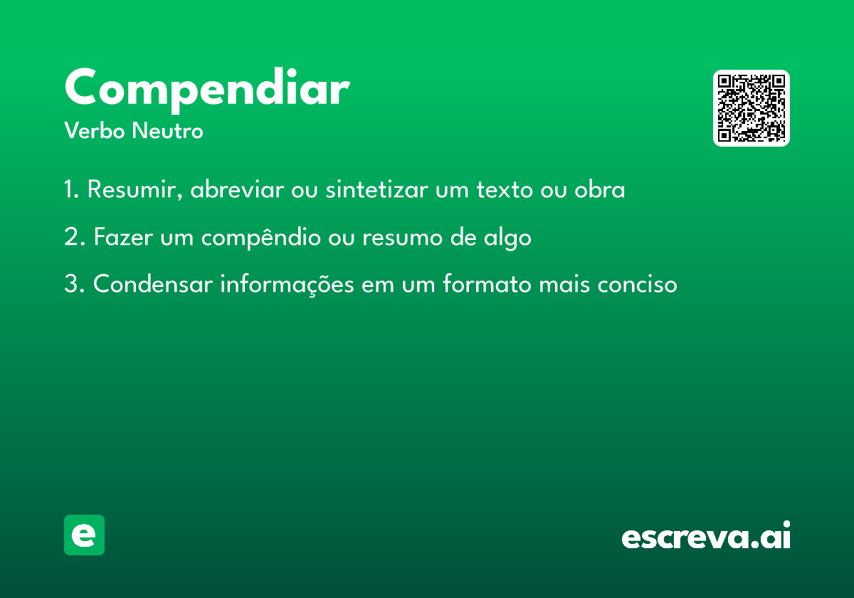 compendiar