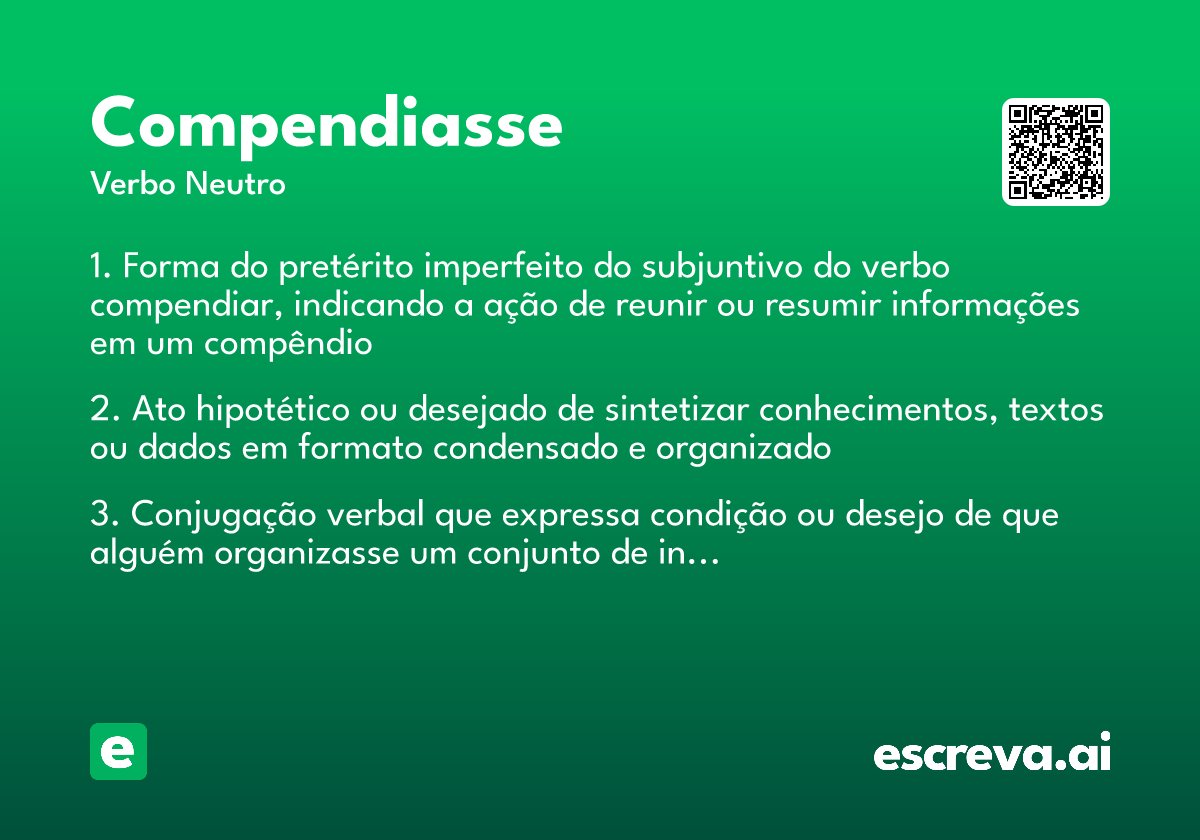 compendiasse