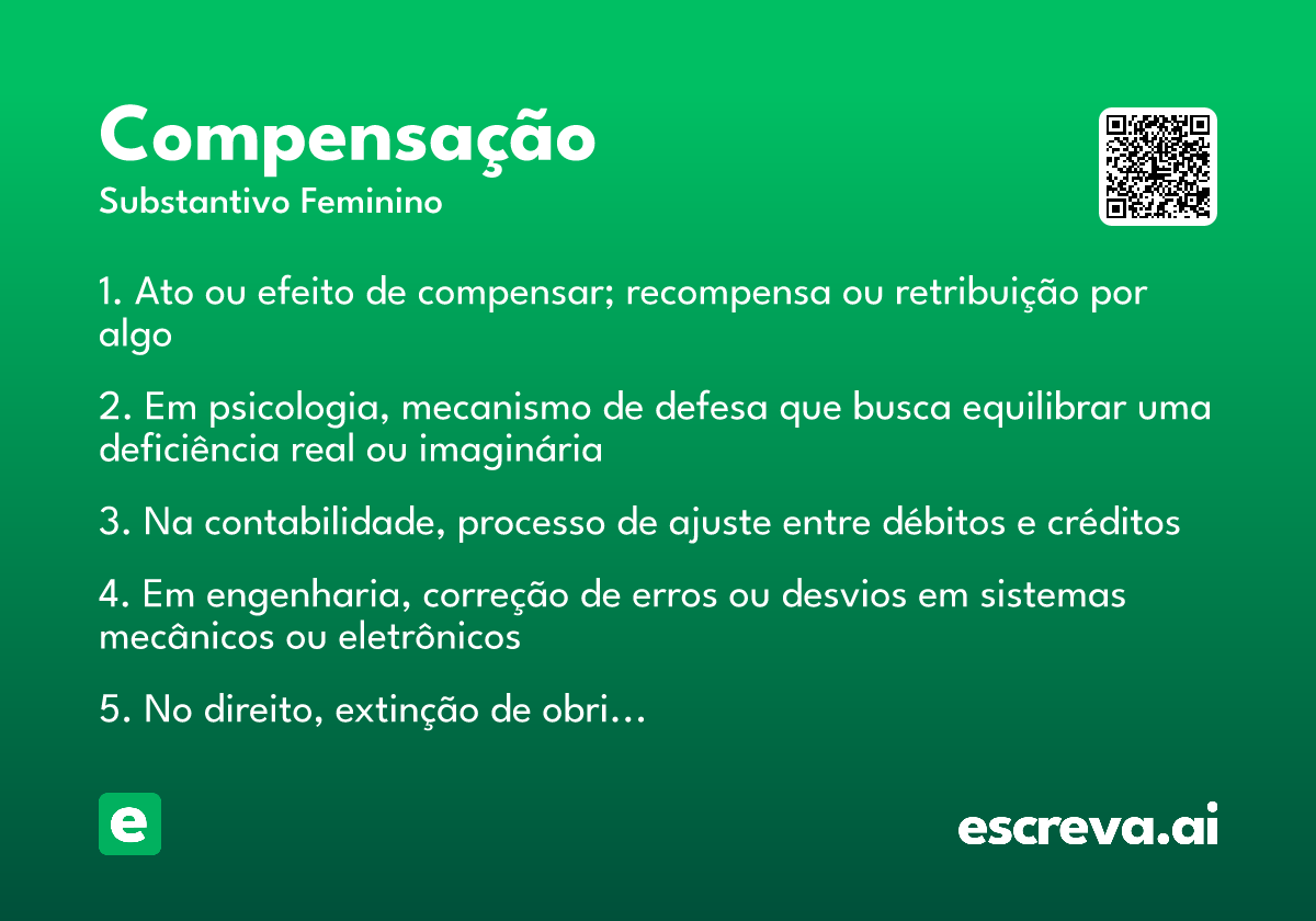 compensação