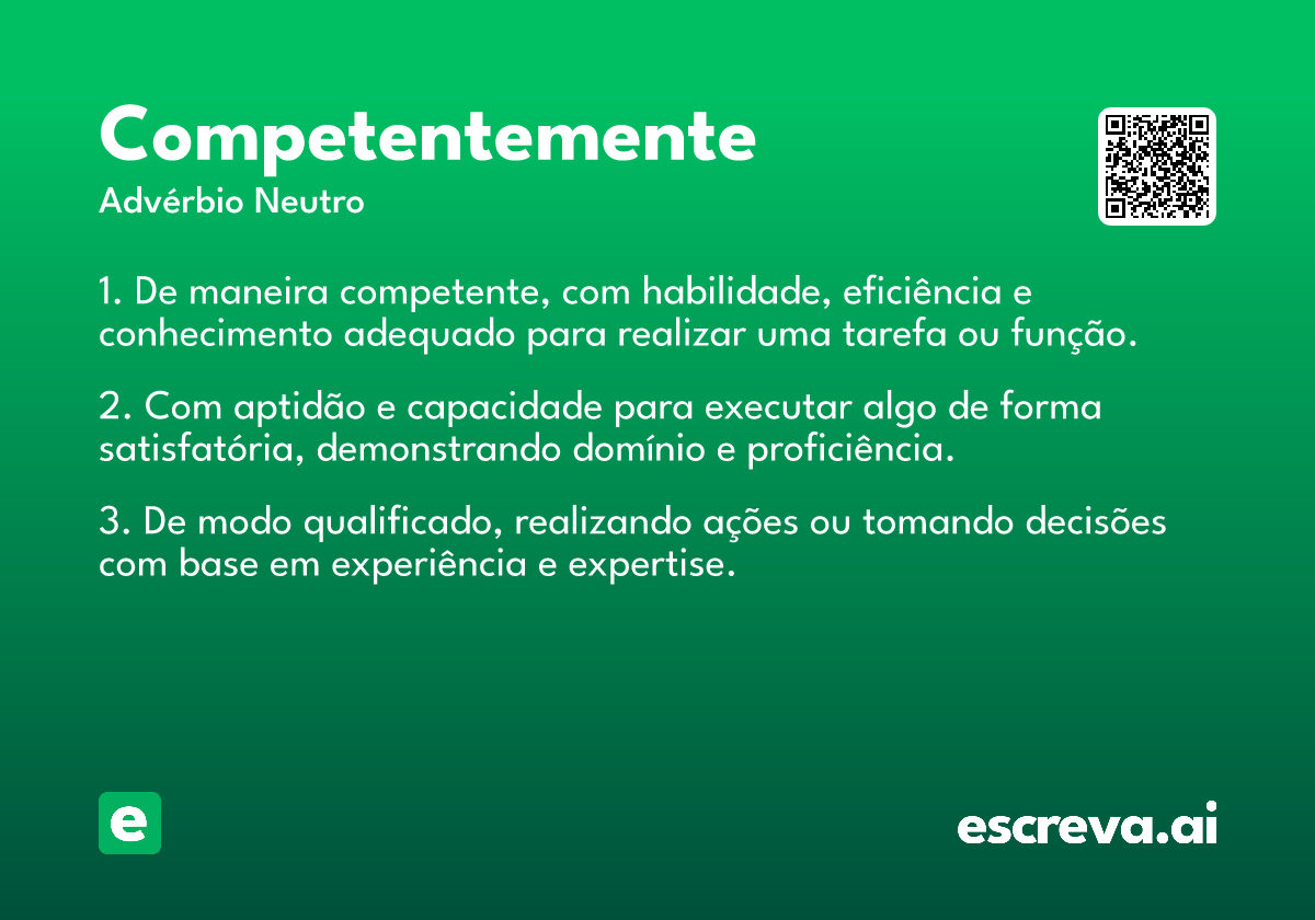 competentemente