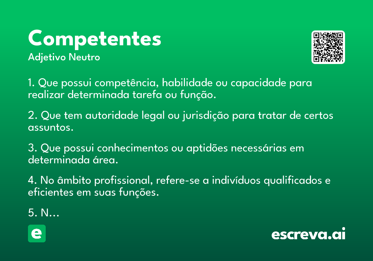 competentes