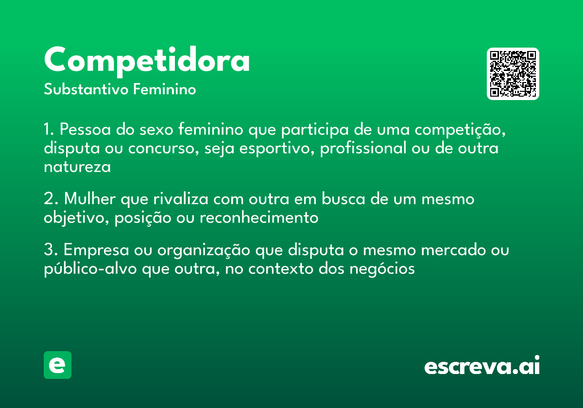 competidora