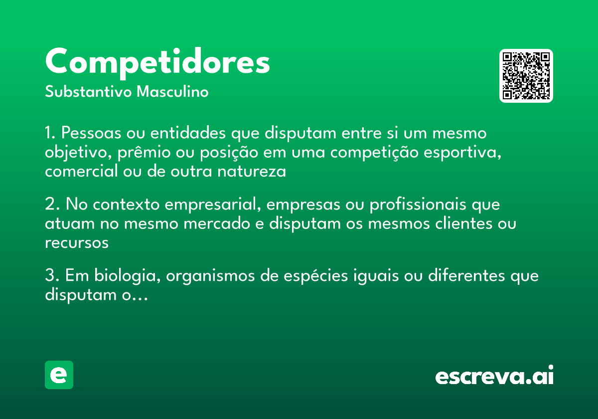 competidores