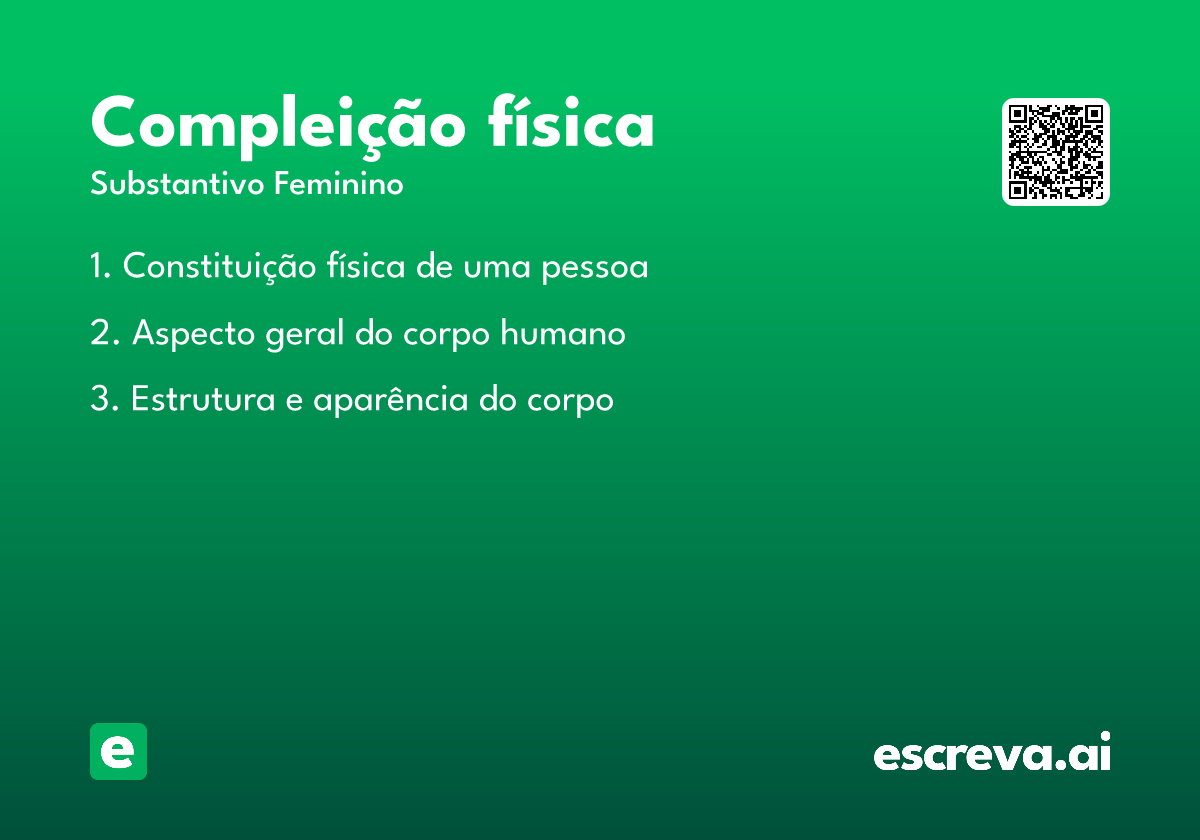compleição física
