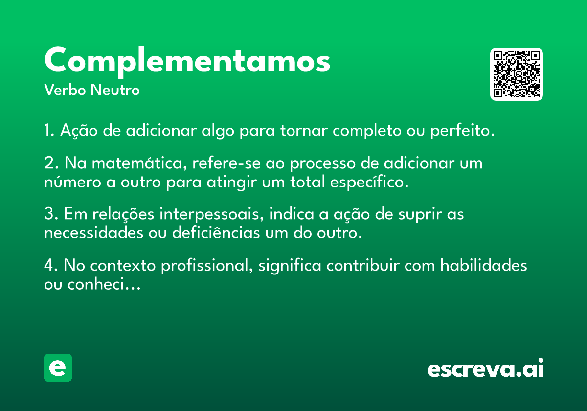complementamos