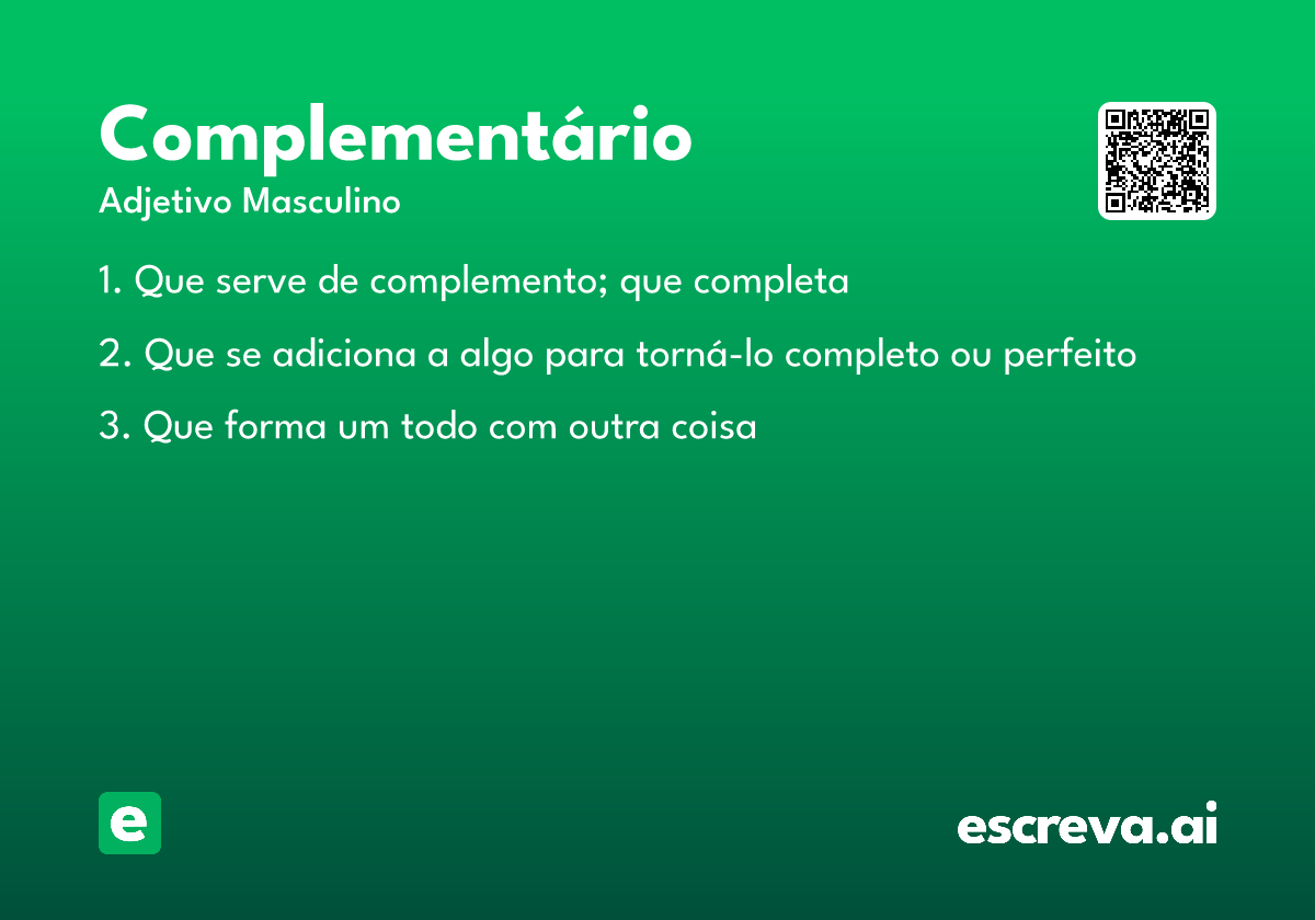 complementário